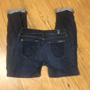 7 for all mankind skinny jeans